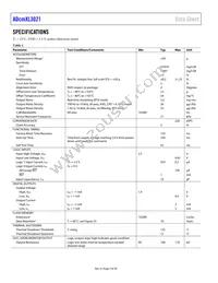 ADCMXL3021BMLZ Datasheet Page 4