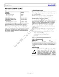 ADCMXL3021BMLZ Datasheet Page 7