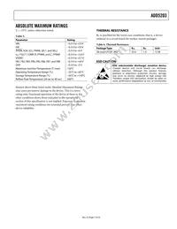 ADD5203ACPZ-RL Datasheet Page 7