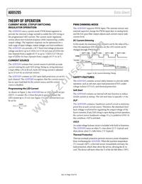 ADD5205ACPZ-RL Datasheet Page 10