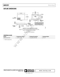 ADD5207ACPZ-RL Datasheet Page 16