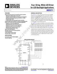 ADD5211ACPZ-RL Datasheet Cover