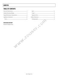 ADD8704ARUZ-REEL Datasheet Page 2