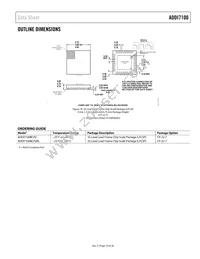 ADDI7100BCPZRL Datasheet Page 19