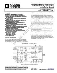 ADE7752AARZ Cover