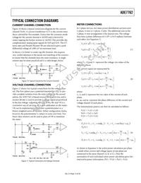 ADE7762ARWZ Datasheet Page 15