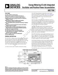 ADE7768ARZ-RL Datasheet Cover