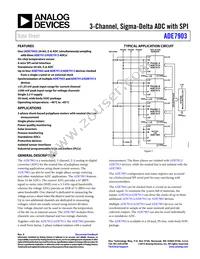 ADE7903ARWZ-RL Datasheet Cover