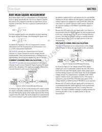 ADE7953ACPZ-RL Datasheet Page 23