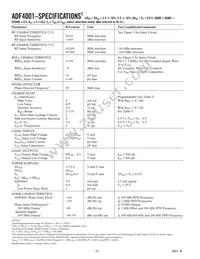 ADF4001BRU-REEL7 Datasheet Page 2