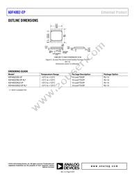 ADF4002SRU-EP Datasheet Page 8