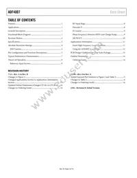 ADF4007BCPZ-RL7 Datasheet Page 2
