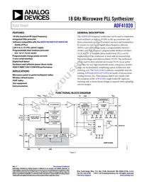 ADF41020BCPZ-RL7 Cover