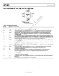 ADF41020BCPZ-RL7 Datasheet Page 6