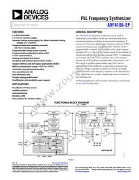 ADF4106SRU-EP-R7 Datasheet Cover