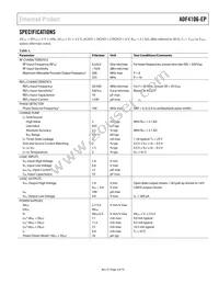 ADF4106SRU-EP-R7 Datasheet Page 3