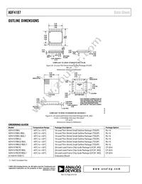 ADF4107BRU-REEL7 Datasheet Page 20