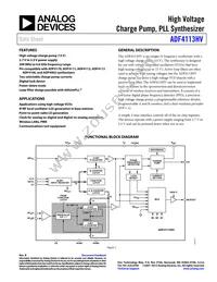 ADF4113HVBRUZ-RL7 Datasheet Cover