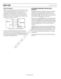 ADF4113HVBRUZ-RL7 Datasheet Page 16