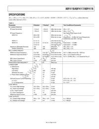 ADF4118BRU-REEL7 Datasheet Page 3