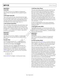 ADF4150BCPZ-RL7 Datasheet Page 18
