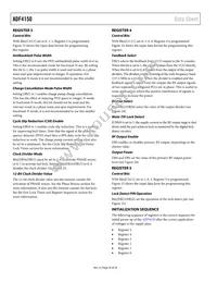 ADF4150BCPZ-RL7 Datasheet Page 20