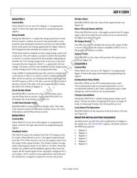 ADF4150HVBCPZ-RL7 Datasheet Page 19