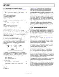 ADF4150HVBCPZ-RL7 Datasheet Page 20