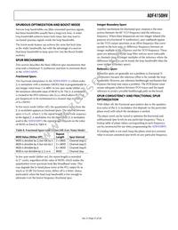 ADF4150HVBCPZ-RL7 Datasheet Page 21