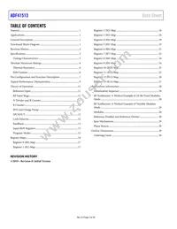 ADF41513BCPZ-RL7 Datasheet Page 2
