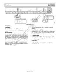 ADF4152HVBCPZ Datasheet Page 19