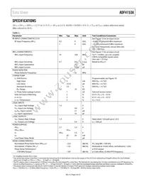 ADF4153ABRUZ-RL7 Datasheet Page 3