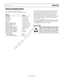 ADF4153ABRUZ-RL7 Datasheet Page 5