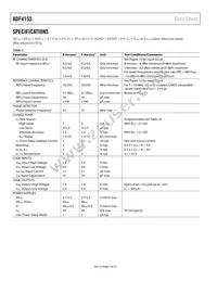 ADF4153BRU-REEL7 Datasheet Page 4
