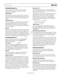 ADF4153BRU-REEL7 Datasheet Page 17