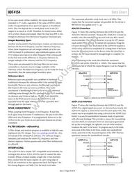 ADF4154BCPZ-RL7 Datasheet Page 20
