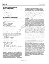 ADF4157BRUZ-RL7 Datasheet Page 18