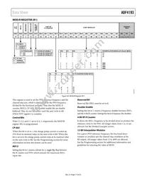 ADF4193WCCPZ-RL7 Datasheet Page 17