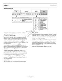 ADF4193WCCPZ-RL7 Datasheet Page 22