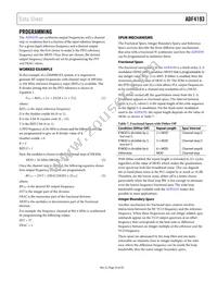 ADF4193WCCPZ-RL7 Datasheet Page 23