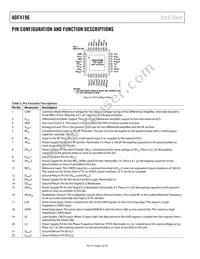 ADF4196BCPZ Datasheet Page 6