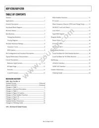 ADF4206BRUZ-RL Datasheet Page 2