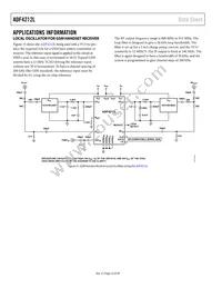 ADF4212LBCPZ-RL7 Datasheet Page 22