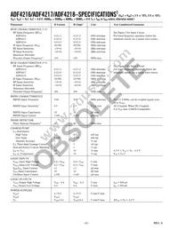 ADF4216BRUZ-RL Datasheet Page 2