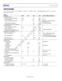 ADF4252BCPZ-RL Datasheet Page 4