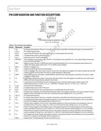 ADF4252BCPZ-RL Datasheet Page 7
