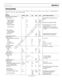 ADF4355-3BCPZ-RL7 Datasheet Page 3