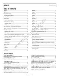 ADF4355BCPZ-RL7 Datasheet Page 2