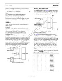 ADF4356BCPZ-RL7 Datasheet Page 13