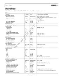 ADF4360-0BCPZRL Datasheet Page 3